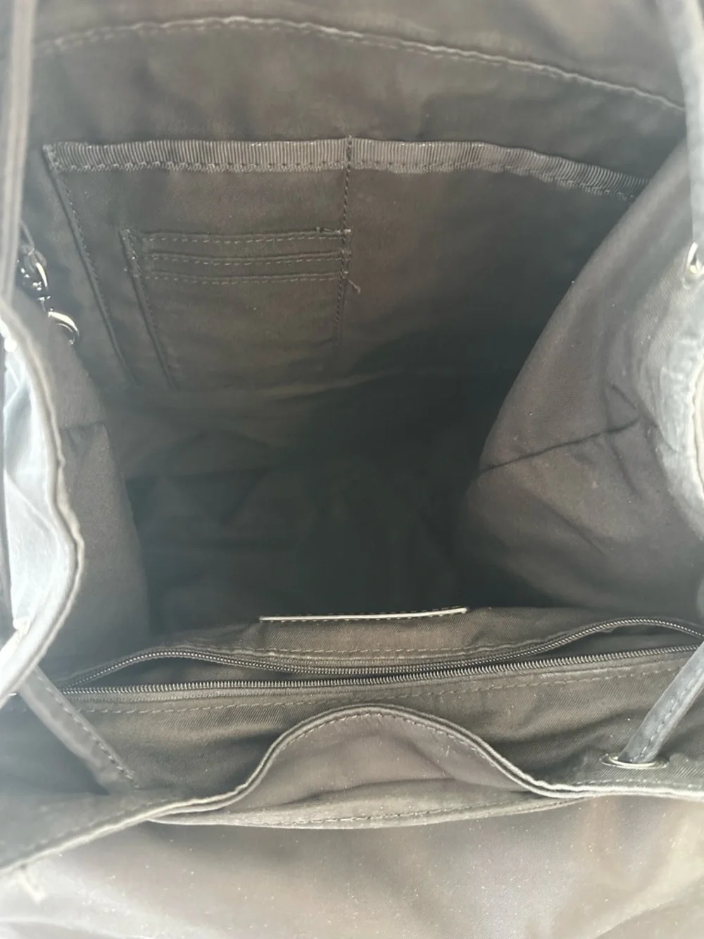 REBECCA MINKOFF Bikeshare Black Nylon Backpack Travel Commuter Bag